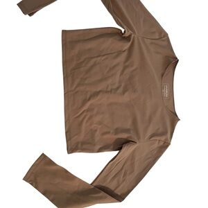 Brown Crop Top